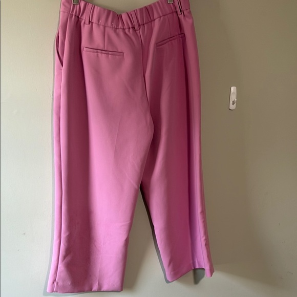 Joie Pink wide leg Pants Size 12 - Picture 4 of 6